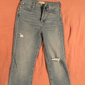 Madewell The Perfect Vintage Jean size 25 Light Blue